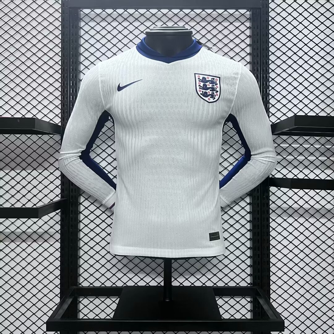 England 2024 Home Jersey Long Sleeves