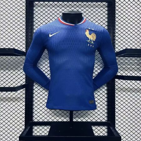 France 2024 Home Jersey Long Sleeves