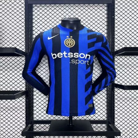 Inter Milan 2024/25 Home Jersey Long Sleeves