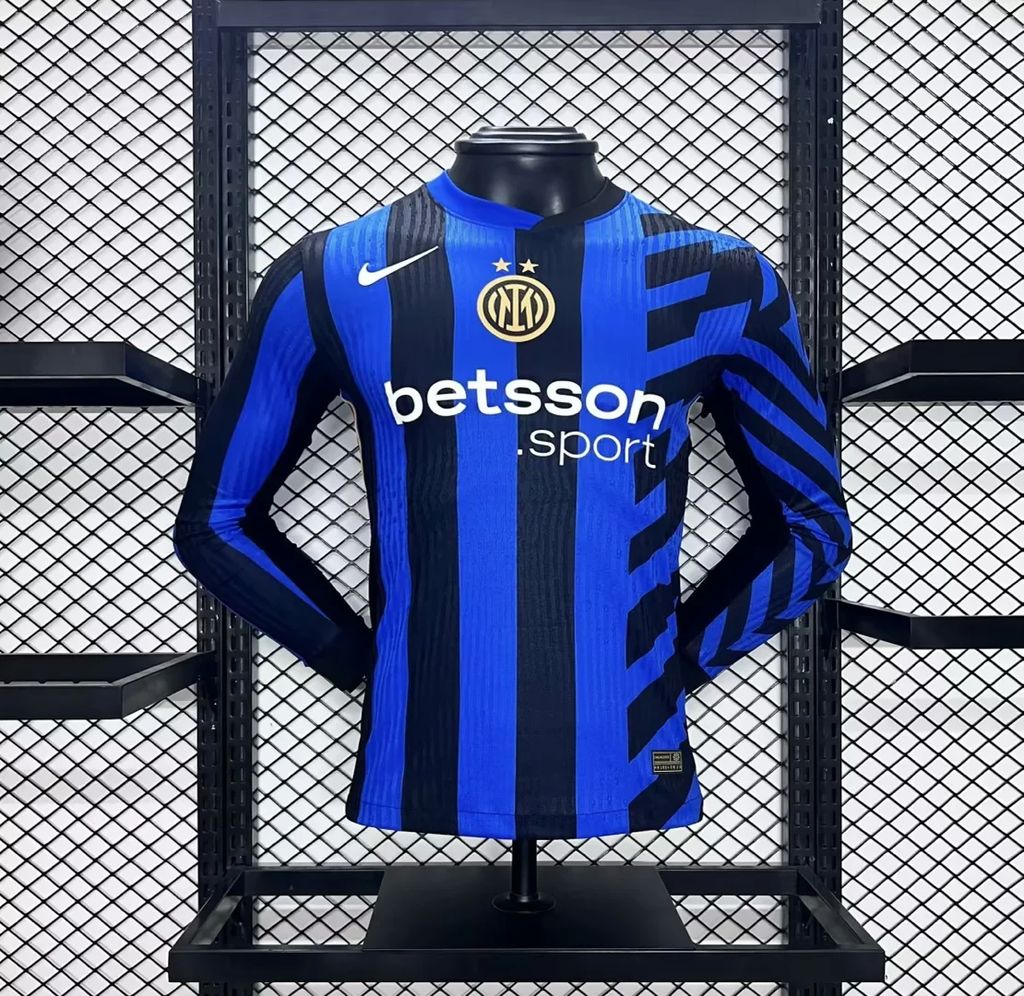 Inter Milan 2024/25 Home Jersey Long Sleeves