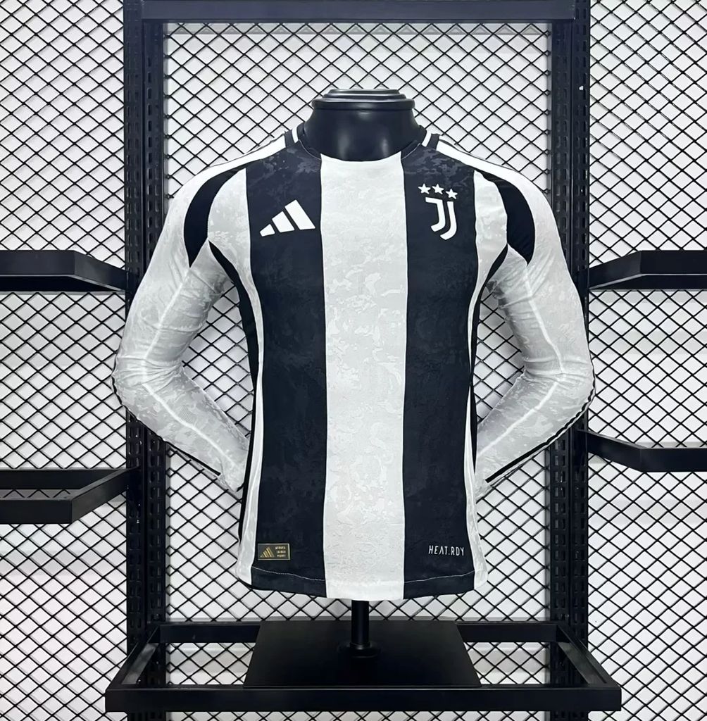 Juventus 2024/25 Home Jersey Long Sleeves