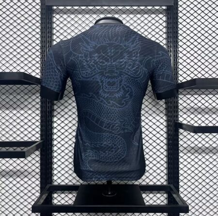 Real Madrid 2024/25 Dark Blue & White Dragon Jersey