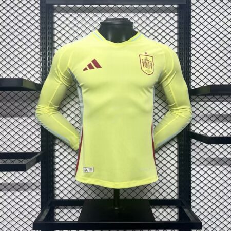 Spain 2024 Away Jersey Long Sleeves