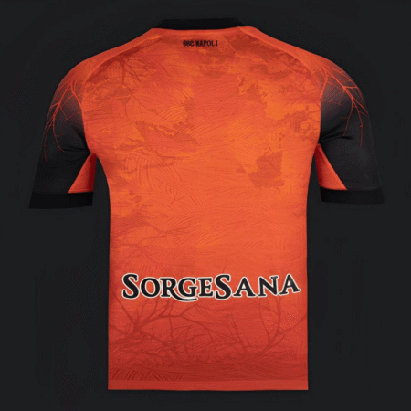 Napoli 1 Napoli 2025/26 Halloween Orange Jersey