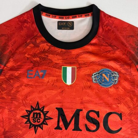 Napoli 2 Napoli 2025/26 Halloween Orange Jersey