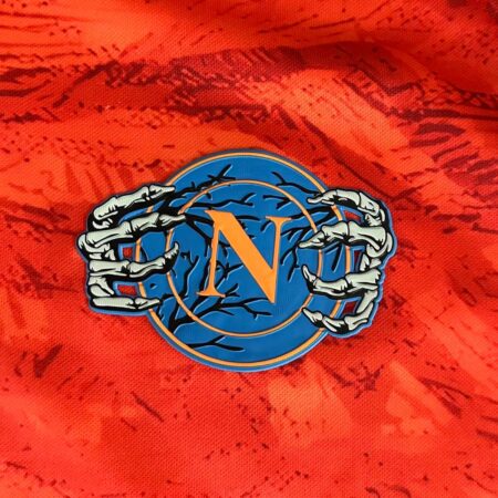 Napoli 4 Napoli 2025/26 Halloween Orange Jersey
