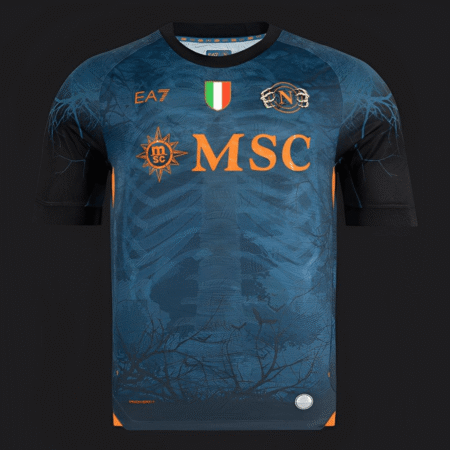 Napoli 2025/26 Halloween Blue Jersey