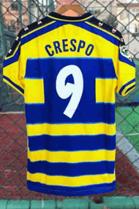 Hernan Crespo 1999 - 2000 Parma Home Jersey