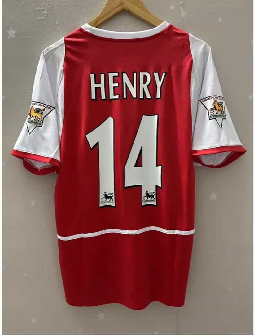 Arsenal 2002/04 Home Jersey – Thierry Henry