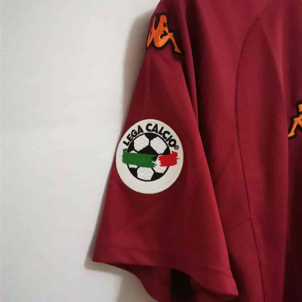 AS Roma 2000-01 Home Jersey – Francesco Totti Tag 5