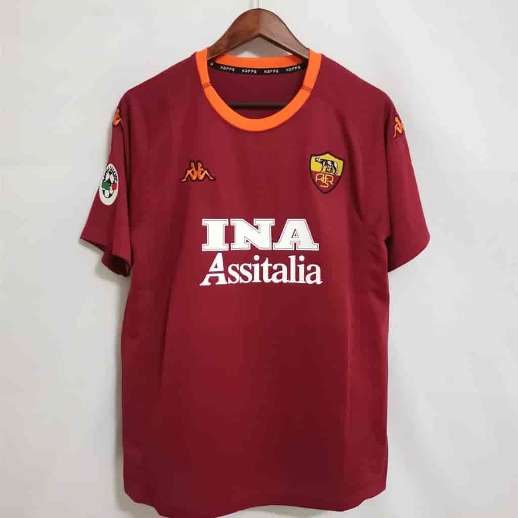 AS Roma 2000-01 Home Jersey – Francesco Totti
