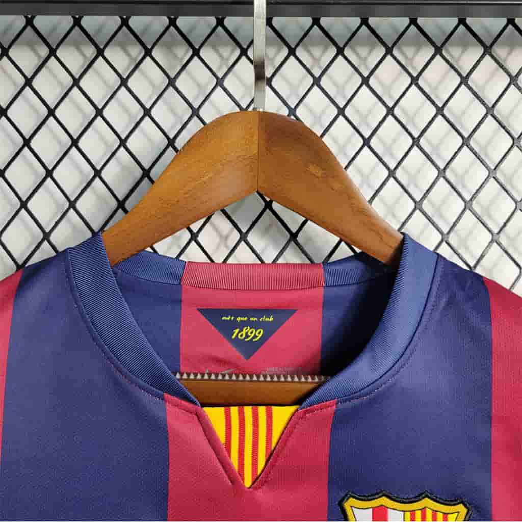 Barcelona 2014/15 Home Jersey Tag 7