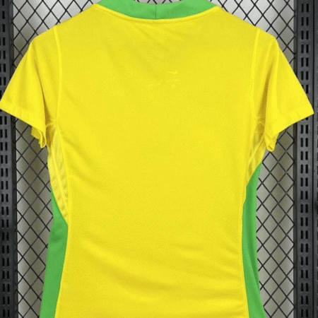 Brazil 2026 Home Jersey Women Back Brazil 2026 Home Jersey Women Back