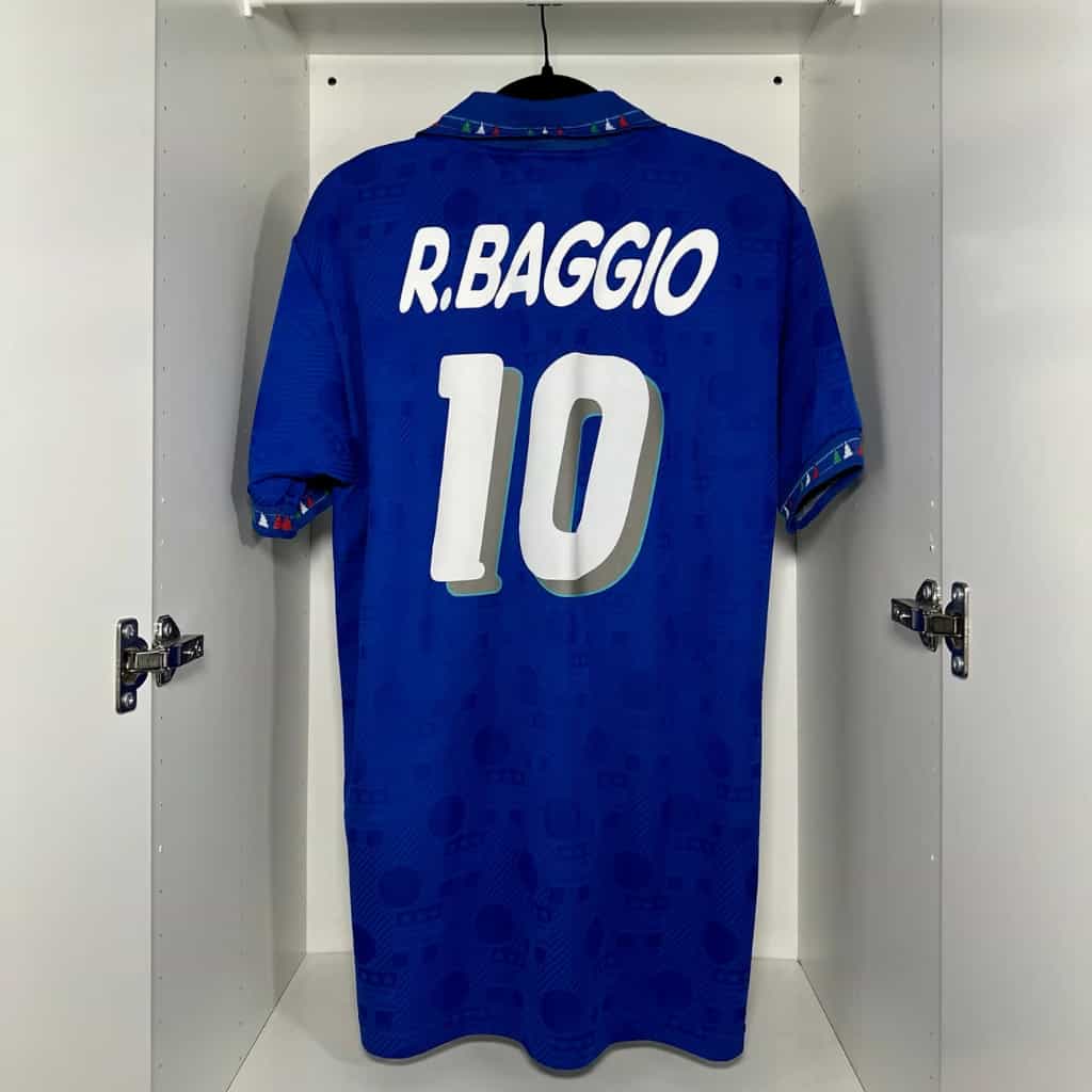 Italy 1994 Home Jersey – Roberto Baggio - Back