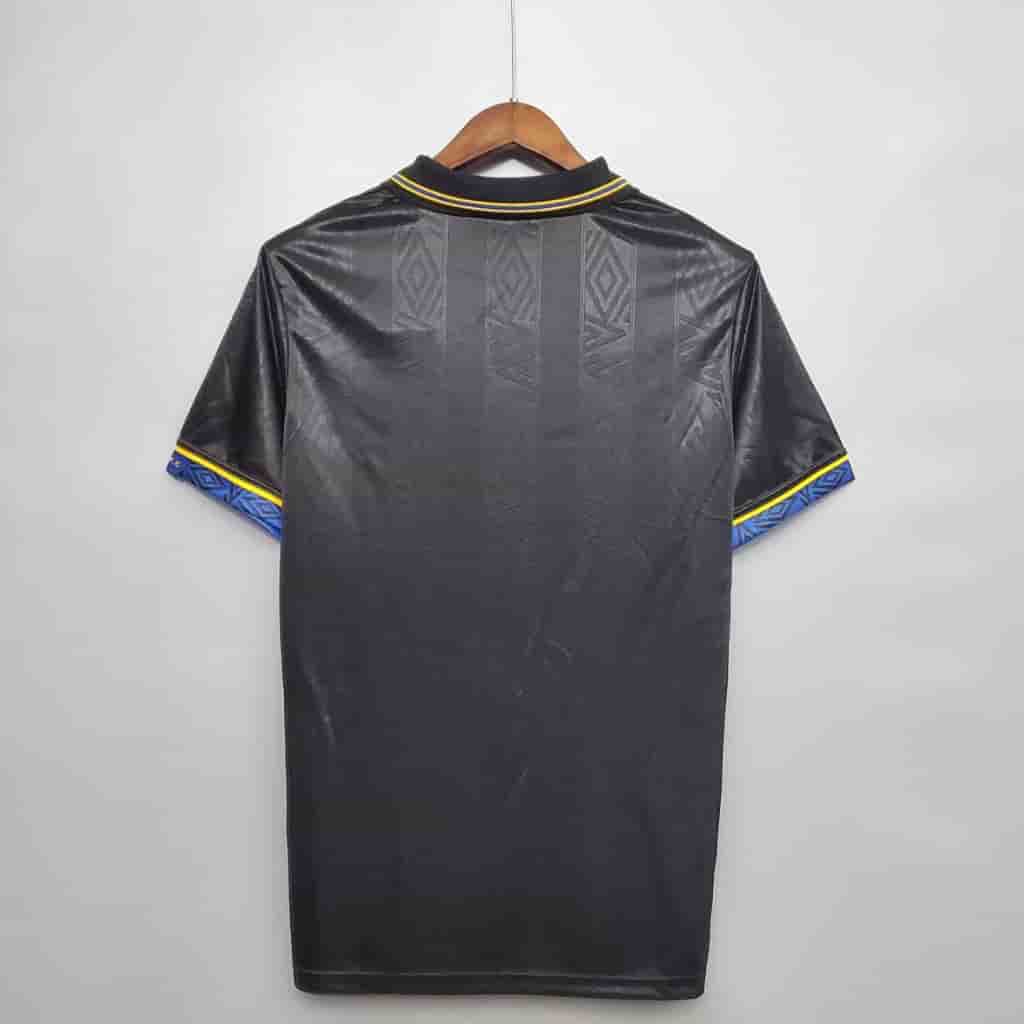 Manchester United 1993-95 Away Jersey Back Manchester United 1993-95 Away Jersey Back
