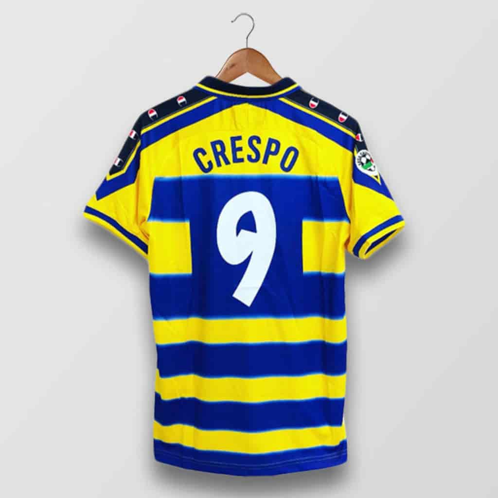 Parma Calcio 1990/00 Home Jersey – Hernán Crespo Parma Calcio 1990/00 Home Jersey – Hernán Crespo