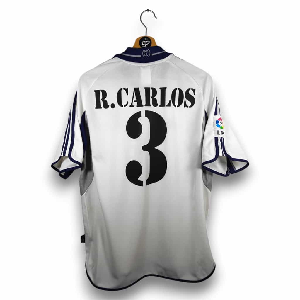 Real Madrid 1998/00 Home Jersey – Roberto Carlos Back Real Madrid 1998/00 Home Jersey – Roberto Carlos Back