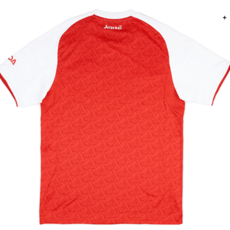 Arsenal 202526 Home Jersey Back