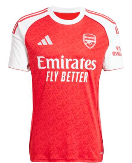 Arsenal 202526 Home Jersey Front 2
