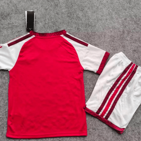 Arsenal 2026- 27 Home Jersey Kids Kit - Back Arsenal 2026- 27 Home Jersey Kids Kit - Back