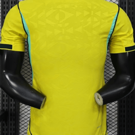 Brazil Home Jersey Players Back
