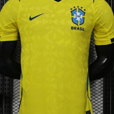 Brazil Home Jersey Players Front