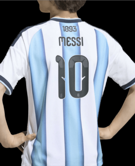 Youth - Argentina 2026 Wold Cup Messi 10 - Back 1 Youth - Argentina 2026 Wold Cup Messi 10 - Back 1