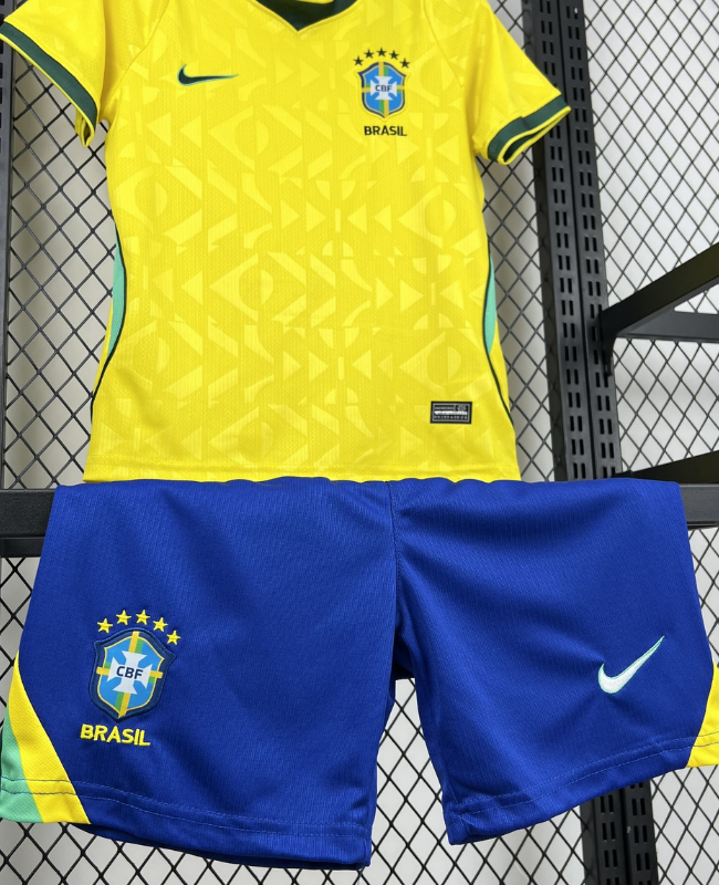 Kids Set - Brazil 2026 World Cup - Kit Front