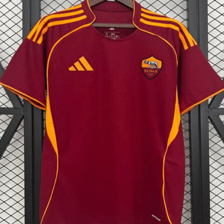 AS Roma 202526 Home Jersey Fan Front
