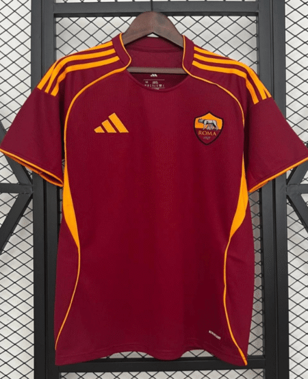 AS Roma 202526 Home Jersey Fan Front