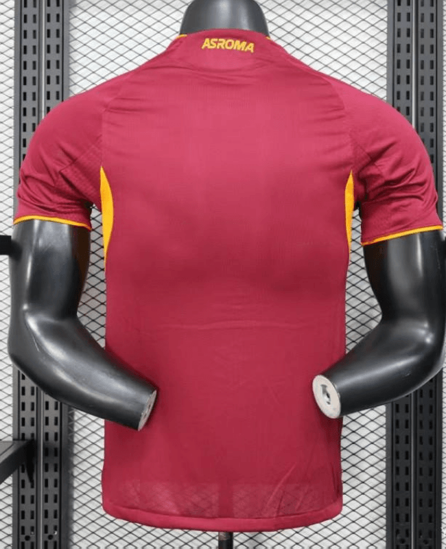AS Roma 202526 Home Jersey Player Back