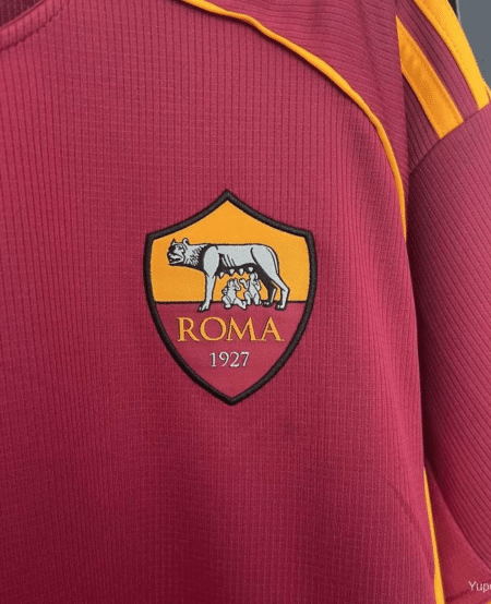 AS Roma 202526 Home Jersey Tag 2