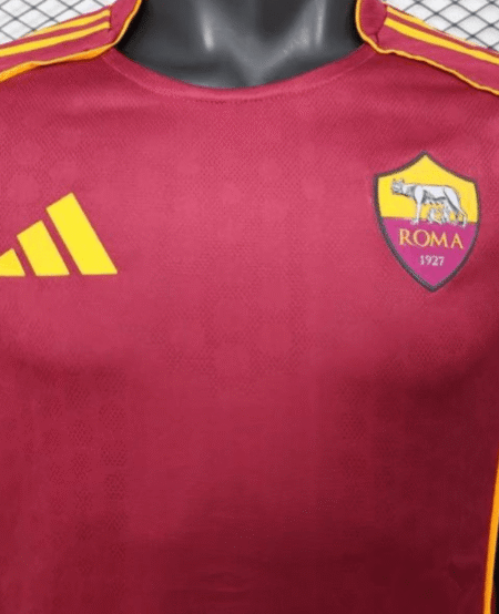 AS Roma 202526 Home Jersey Tag 3