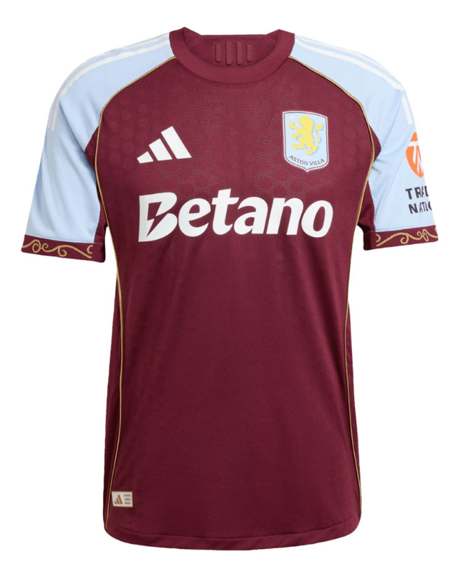 Aston Villa 202526 Home Jersey Fan Front-1 Aston Villa 202526 Home Jersey Fan Front-1
