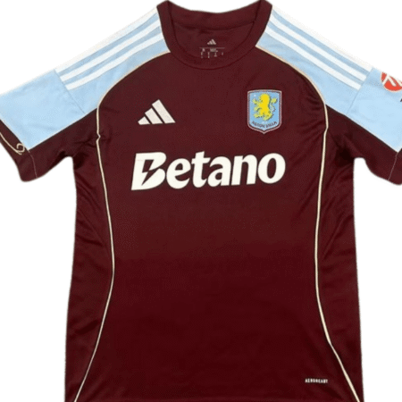 Aston Villa 202526 Home Jersey Fan Front