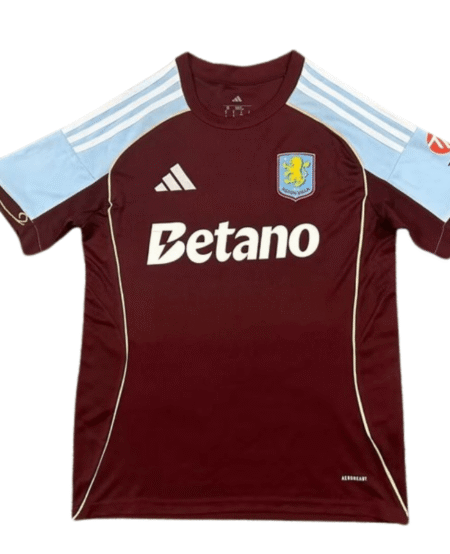 Aston Villa 202526 Home Jersey Fan Front