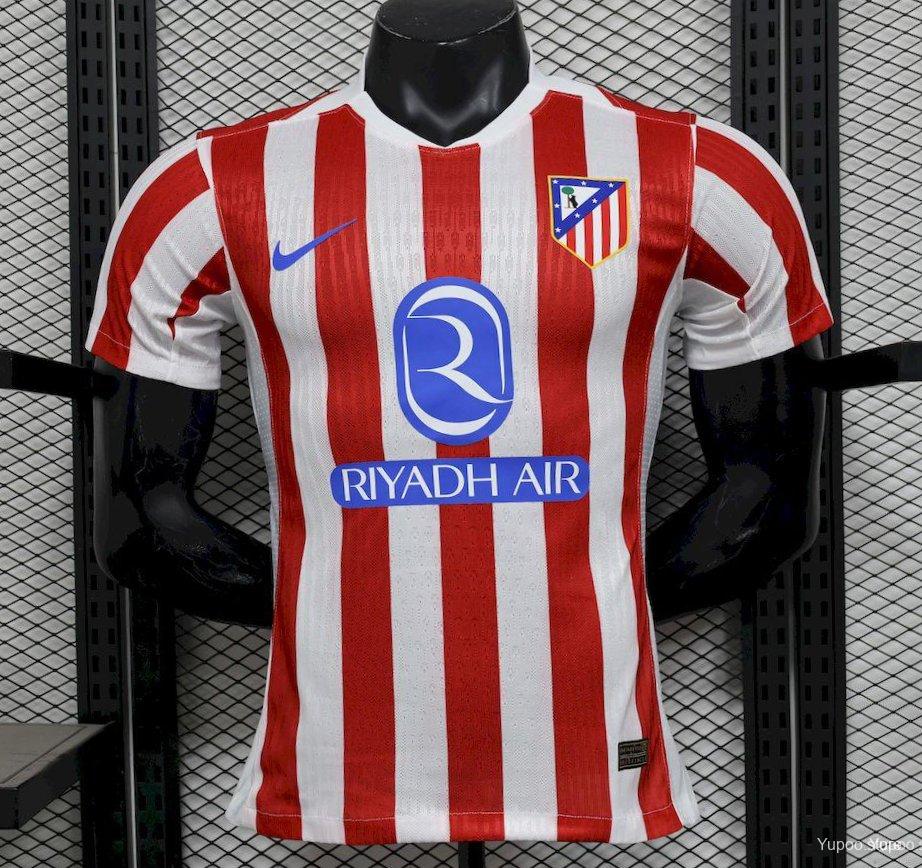 Atlético Madrid 202526 Home Jersey Player Front