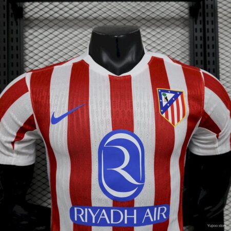 Atlético Madrid 202526 Home Jersey Tag 1 Atlético Madrid 2025/26 Home Jersey