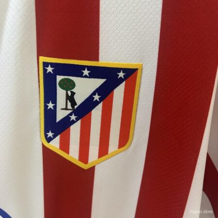 Atlético Madrid 202526 Home Jersey Tag 4 Atlético Madrid 202526 Home Jersey Tag 4