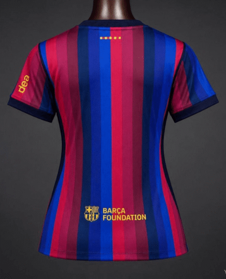 Barcelona 202627 Home Jersey Women Player Back Barcelona 202627 Home Jersey Women Player Back