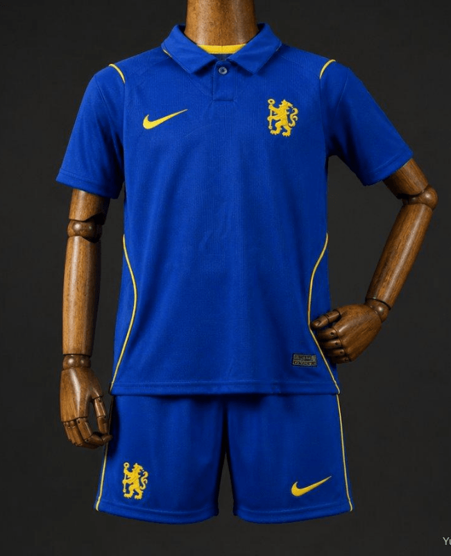 Chelsea 202627 Home Jersey Kids Kit - Front
