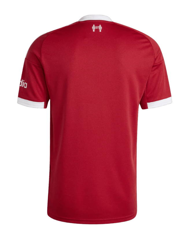 Liverpool 2025/26 Home Jersey - Player Back
