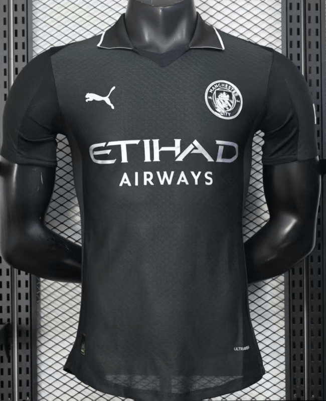 Manchester City 202526 Away Jersey Player Front