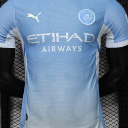Manchester City 202627 Home Jersey Player Front