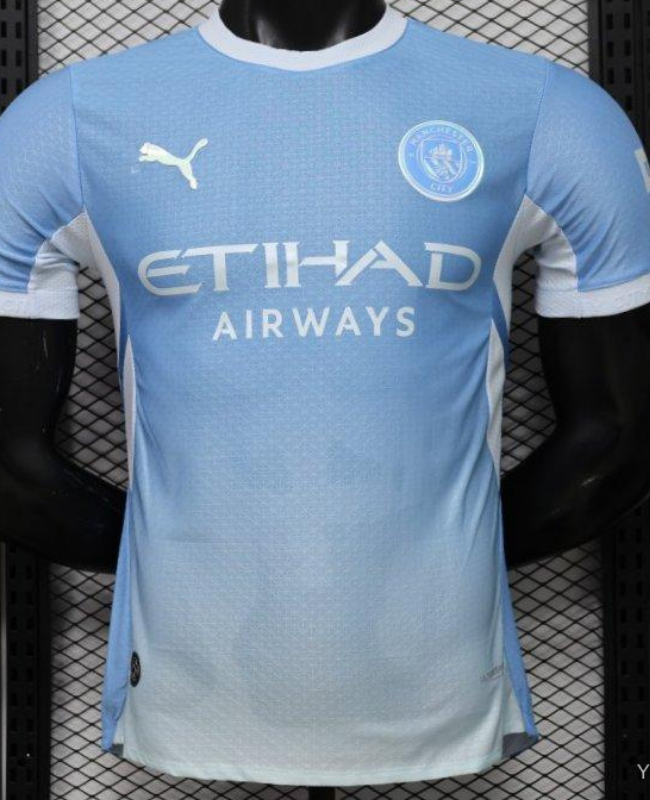 Manchester City 202627 Home Jersey Player Front