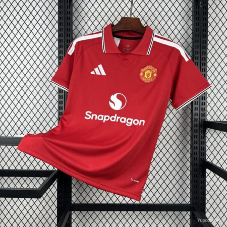 Manchester United 202627 Home Jersey Fan Front Manchester United 202627 Home Jersey Fan Front