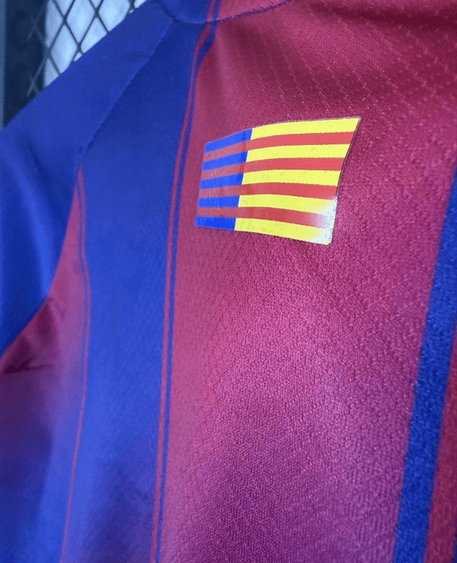 Barcelona 202627 Home Jersey Kids Kit Tag 1