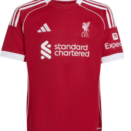 Liverpool 2025/26 Home Jersey - Fan Front