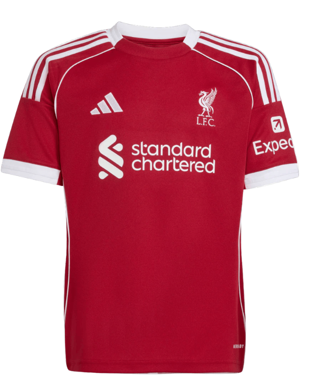 Liverpool 2025/26 Home Jersey - Fan Front