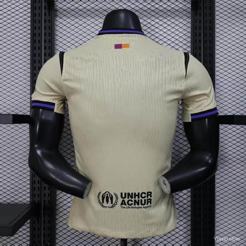 Barcelona 2025 Away Player Back